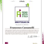 Premio Artista d’Italia – Attestato di merito