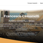 Il sito web dell’artista pugliese Francesco Cassanelli